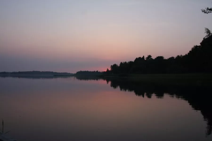 Sunset in Finland