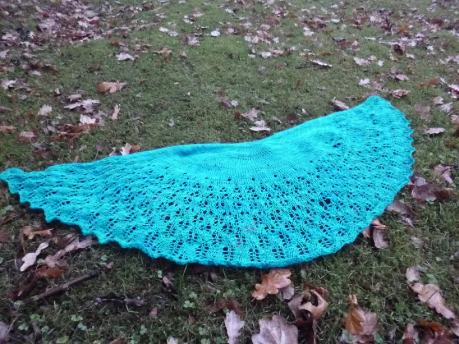 Morgain shawl