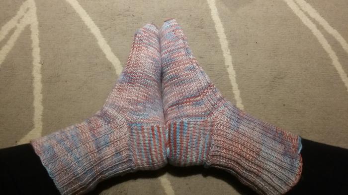 Handdyed socks