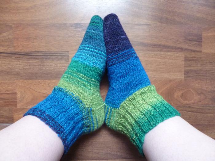 Lagoon socks