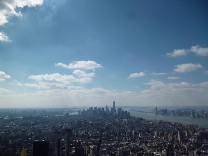 Downtown Manhattan from the Empire State Buidling