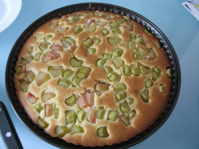 Rhubarb pie