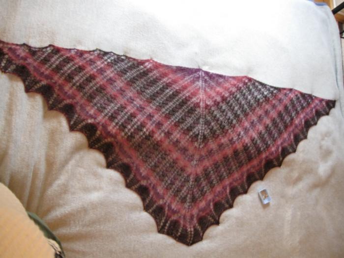 Tulppaani shawl