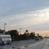 Streets of Havanna - pic from a Cocotaxi (look it up!)