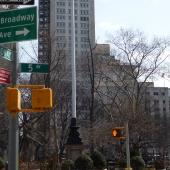 Broadway and 5th crossing at Madison Square