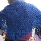 I did knit a shawl in 2012