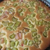 Rhubarb pie