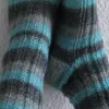 Ribbed Moss Ripple Socks